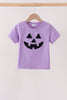 Purple Jack-O-Lantern Applique Top