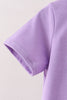 Purple Jack-O-Lantern Applique Top