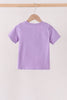 Purple Jack-O-Lantern Applique Top