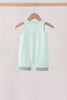 Green Pumpkin Embroidery Gingham Jon Jon