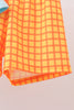 Blue Jack-O-Lantern Applique Gingham Shorts Set