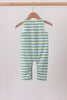 Blue Stripe Mallard Applique Jon Jon