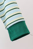 Blue Stripe Mallard Applique Top