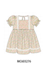Floral Smocked Lace Dress