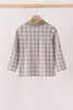 Oat Olive Plaid Button Shirt