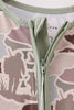 Camouflage Hunting Bamboo Zipper Romper