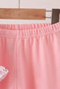 Purple Ghost Smocked Ruffle Pants Set
