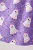 Purple Spooky Cute Smocked Dress