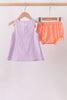 Purple Candy Smocked Bloomer Set