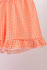 Purple Candy Smocked Ruffle Shorts Set