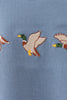 Teal Duck Embroidery Bubble