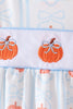 Blue Pumpkin Embroidery Ruffle Bloomer Set