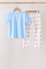 Blue Pumpkin Embroidery Pants Set