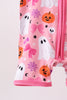Pink Ghost Bamboo Romper