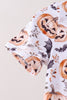 Gray Pumpkin Shorts Set