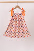 Pumpkin spider bow Dress