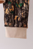 Gray Deer Applique Pants Set
