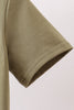 Camel Pumpkin Embroidery Button Down Shirt