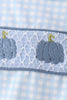 Blue Pumpkin Smocked Gingham Jon Jon
