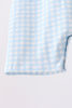 Blue Pumpkin Smocked Gingham Jon Jon