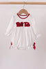 Red Alabama Roll Tide Embroidery Bubble
