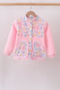 Pink Bow Fleece mom&me Jacket