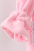 Pink Bow Fleece mom&me Jacket
