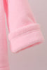 Pink Fleece Bow Coat