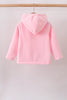 Pink Fleece Bow Coat