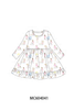 Pink all day adventure ruffle dress
