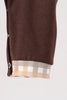 Brown deer applique romper