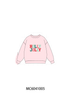 Pink Holly Jolly French Knot Mom&me Top