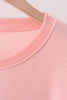 Pink Holly Jolly French Knot Mom&me Top