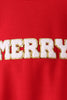 Red Merry French Knot Mom&me Top