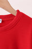 Red Merry French Knot Mom&me Top
