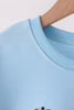 Blue Nutcracker Sequin Top