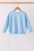 Blue Nutcracker Sequin Top