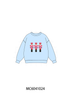 Blue Nutcracker Sequin Top