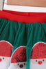 Forest Santa Sequin Skort