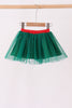 Forest Santa Sequin Skort