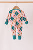Green Gingerbread Bamboo Romper