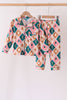 Green Gingerbread Bamboo Mom&me Pajama Set