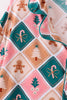 Green Gingerbread Bamboo Mom&me Pajama Set