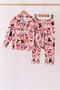Pink Christmas Tree Bamboo Mom&me Pajama Set