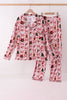Pink Christmas Tree Bamboo Mom&me Pajama Set