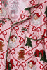 Pink Christmas Tree Bamboo Mom&me Pajama Set
