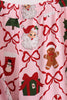 Pink Christmas Tree Bamboo Mom&me Pajama Set