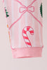 Pink Christmas Tree Bamboo Mom&me Pajama Set