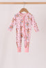Pink bluey bamboo romper