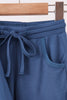 Navy Excavator Bamboo Pants Set